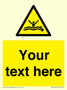 Custom Warning strong currents